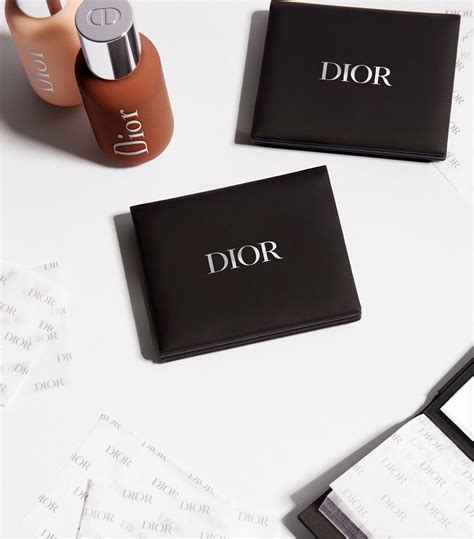 mattifying paper Dior